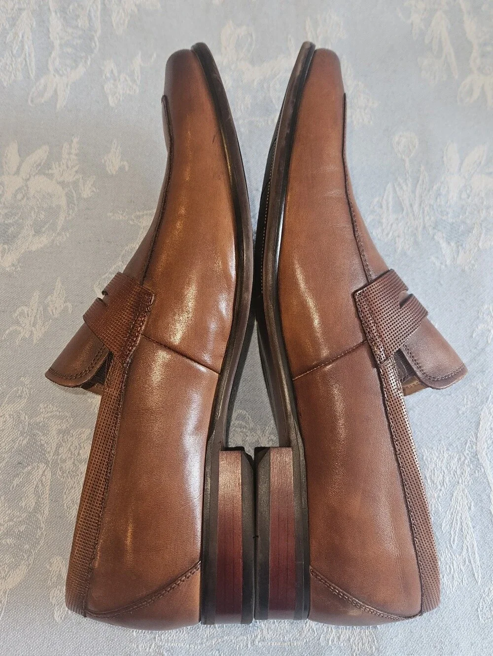 Florsheim Postino Moc Toe Penny Loafers Mens 12M - Picture 7 of 13